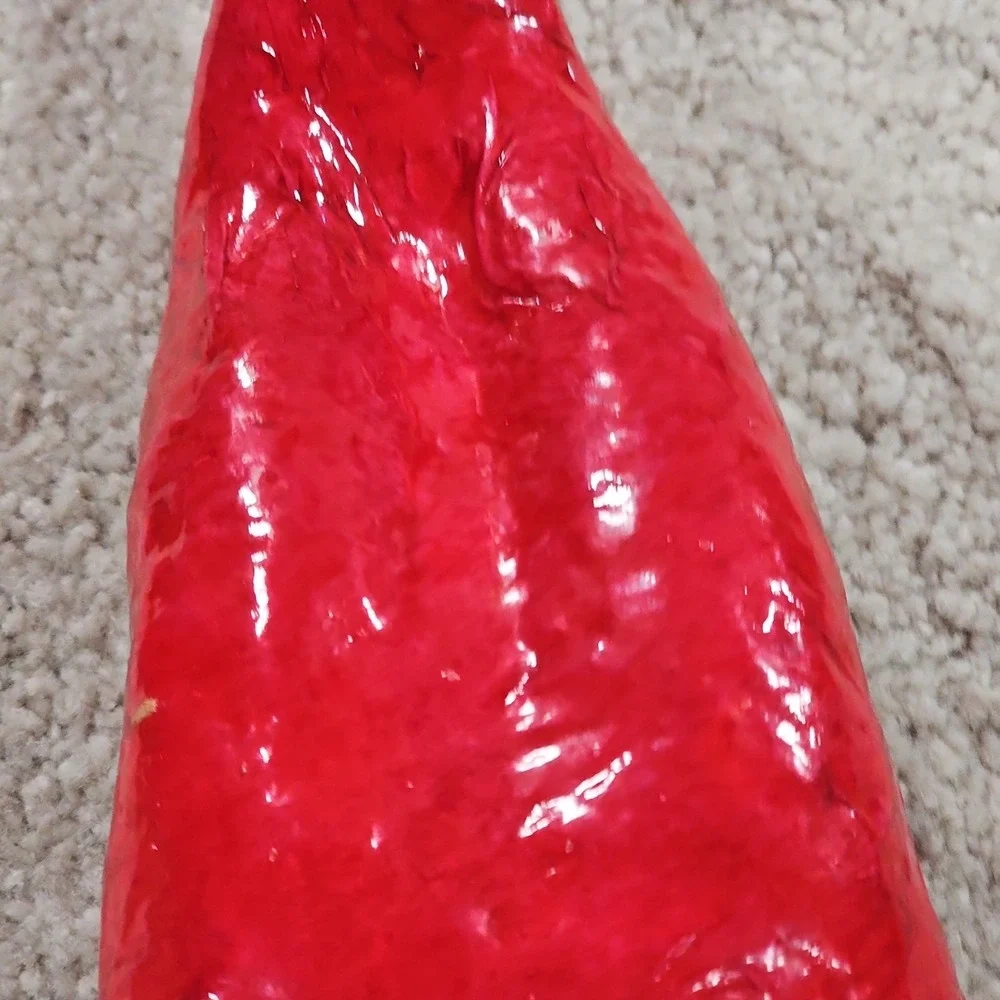 Chili Pepper Figurine Fruit Veggies Paper Mache Mexico Faux Food Summer Decor